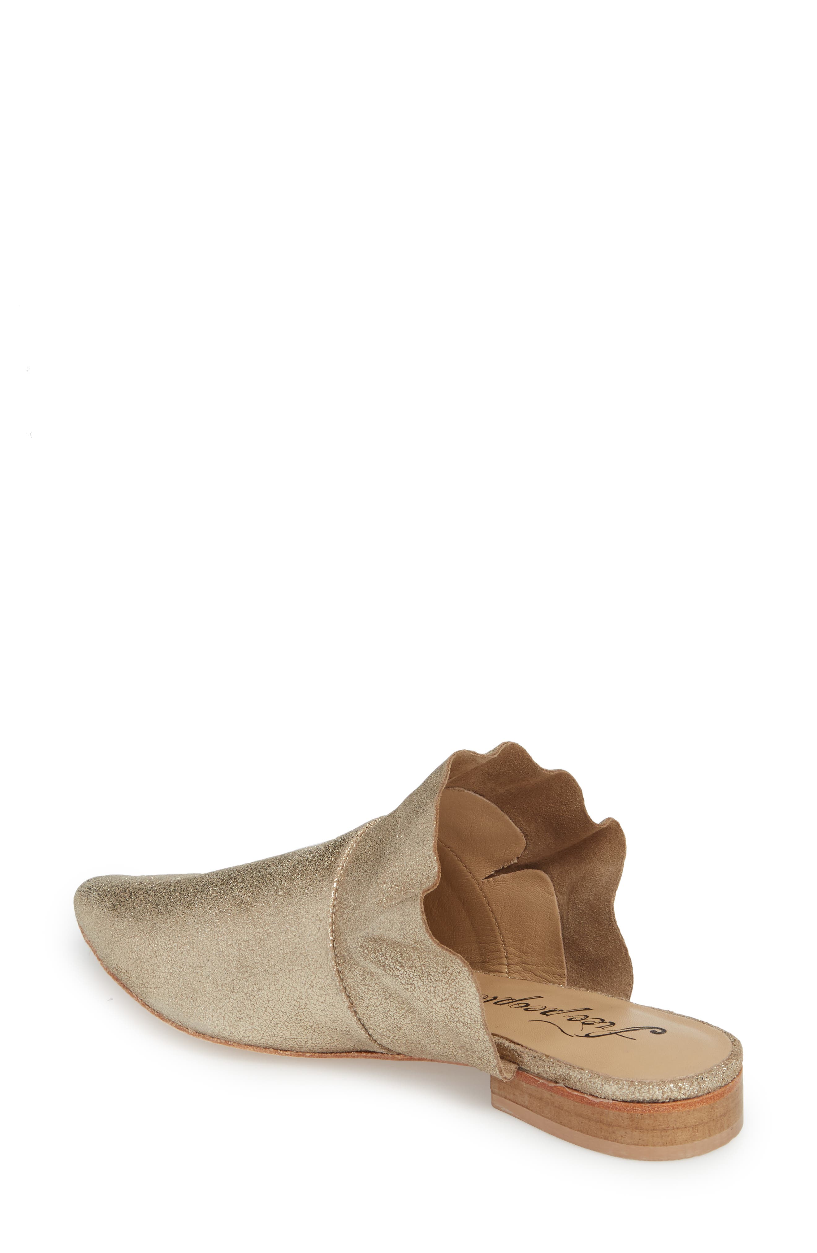 Free People Sienna Ruffle Mule, Alternate, color, 