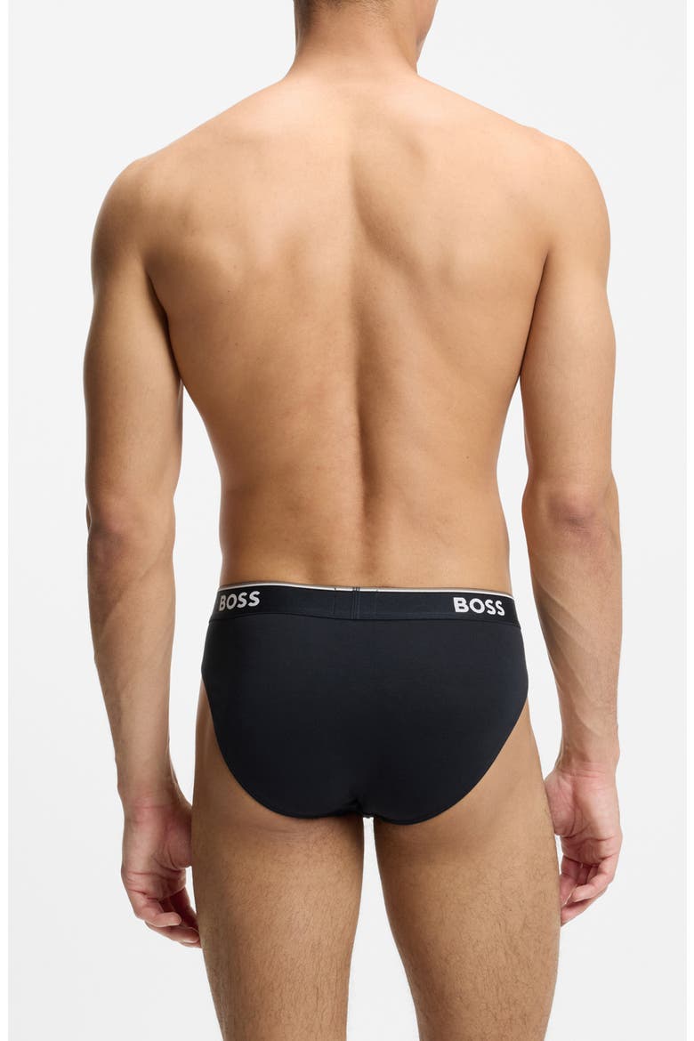 Assorted 3-Pack Power Stretch Cotton Briefs, Alternate, color, OPEN BLUE