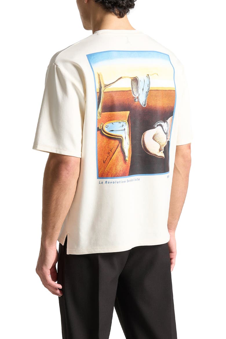 The Art Cotton T-Shirt, Alternate, color, Cream