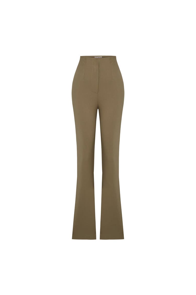 Cotton Flared Skinny Pant, Main, color, Leopard