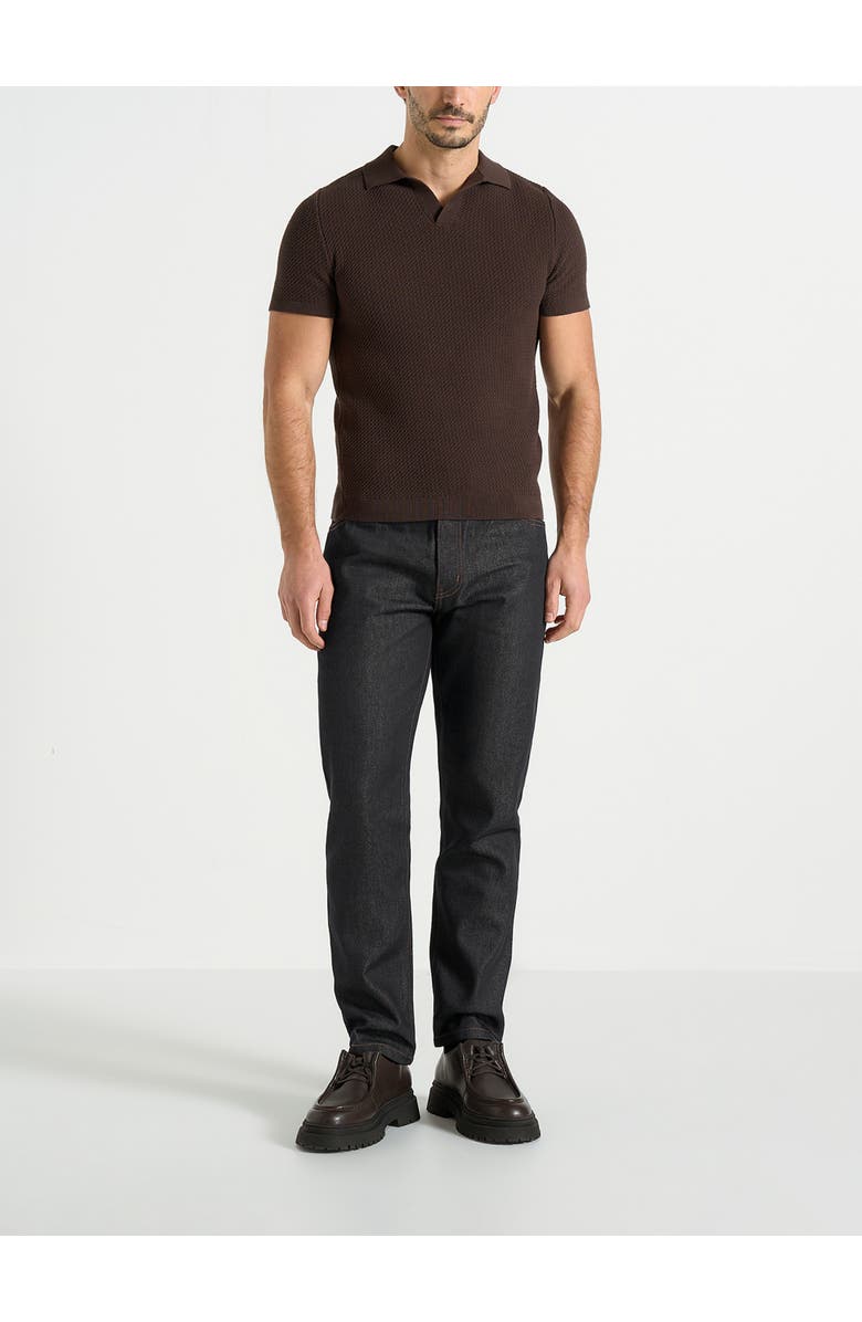 Manière De Voir Tapered Fit Jeans, Alternate, color, Indigo