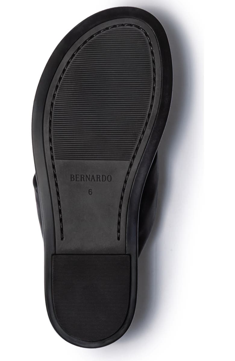 Bernardo Footwear Salt Thong Sandal, Alternate, color, Black