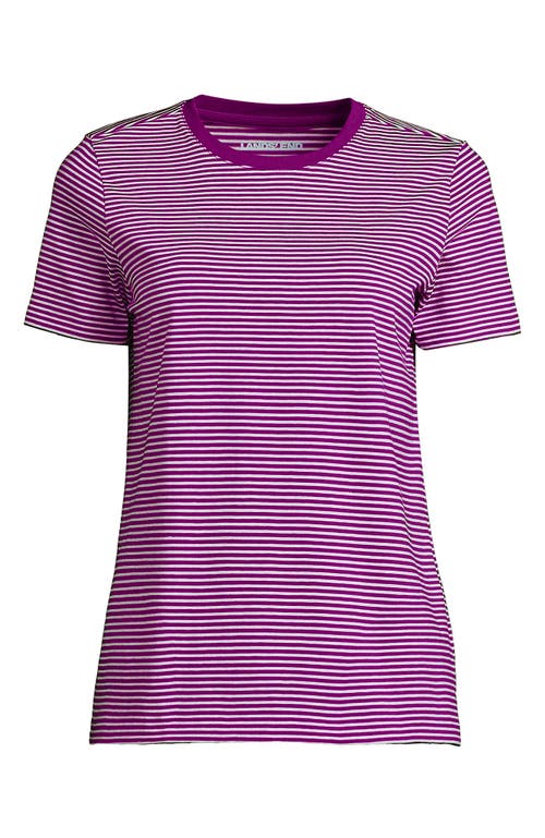 Lands' End Relaxed Supima Cotton Crew Neck T-shirt