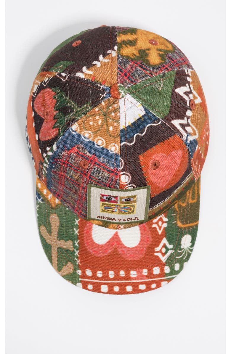 Bimba y Lola Travelers Print Cap, Alternate, color, Brown