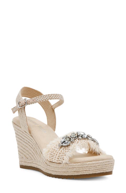 Wilton Ankle Strap Platform Wedge Sandal (Women)