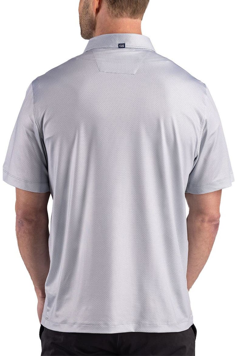 Pike Microprint Epic Confidence Performance Polo, Alternate, color, ELEMENTAL GREY