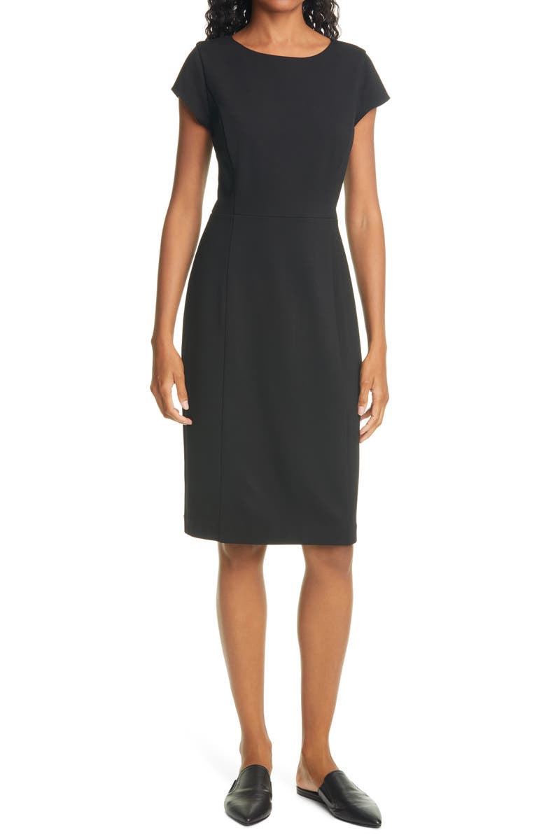 Nordstrom Signature Sheath Work Dress, Main, color, 