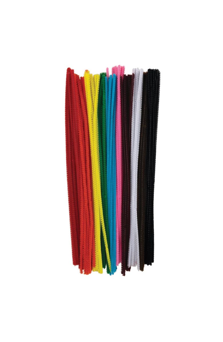 Kaplan Early Learning Company Lacing Lower Case Letter Beads & Chenille Stems, Alternate, color, Multicolored