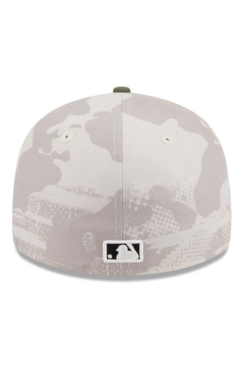 Men's New Era Light Beige/Olive St. Louis Cardinals 2025 Armed Forces Day Low Profile 59FIFTY Fitted Hat, Alternate, color, Light Beige