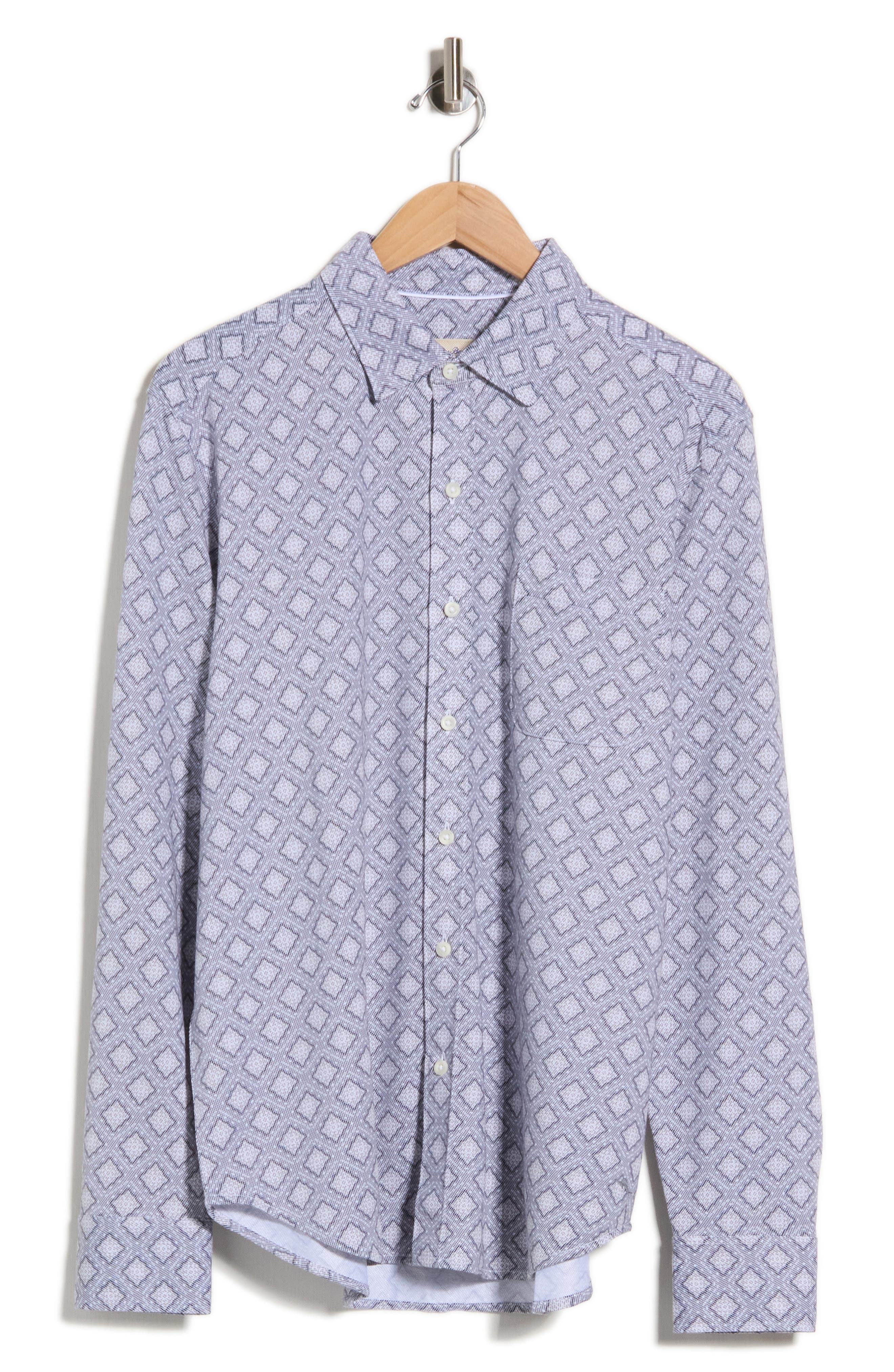 San Rio Twill Mira Mosaic Long Sleeve Shirt