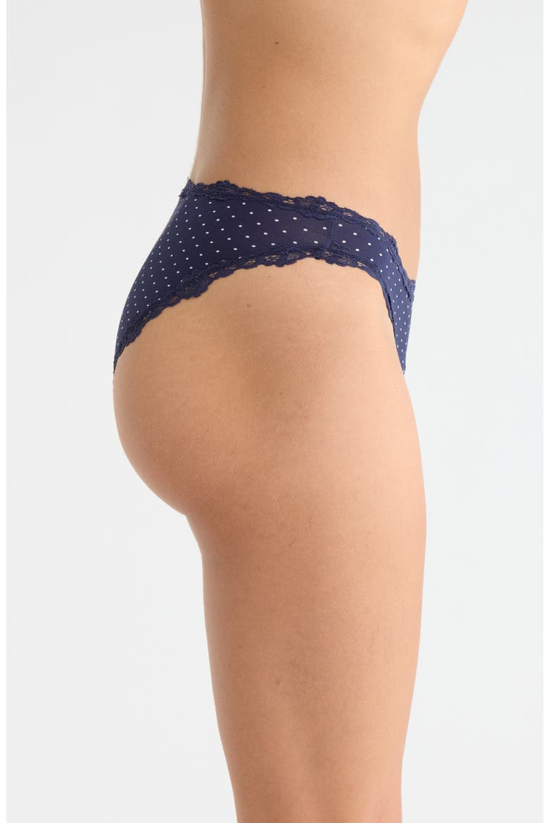 Intimately FP Charlie Bikini, Alternate, color, NAVY DOT