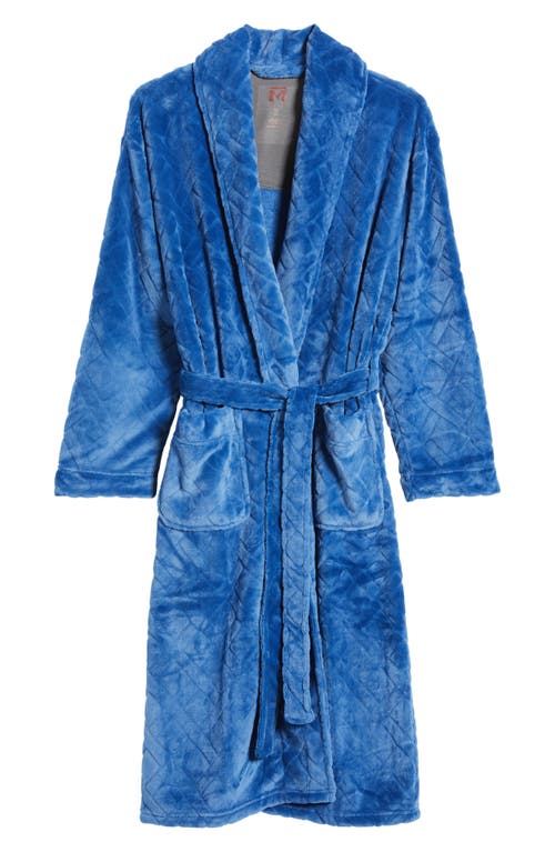 MAJESTIC MAJESTIC INTERNATIONAL CROSSROADS BASKET WEAVE FLEECE ROBE