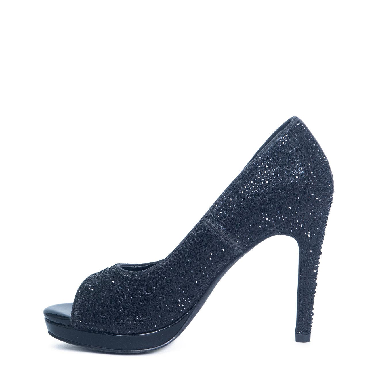 Lauren Lorraine Candy-15 Pump, Alternate, color, Black