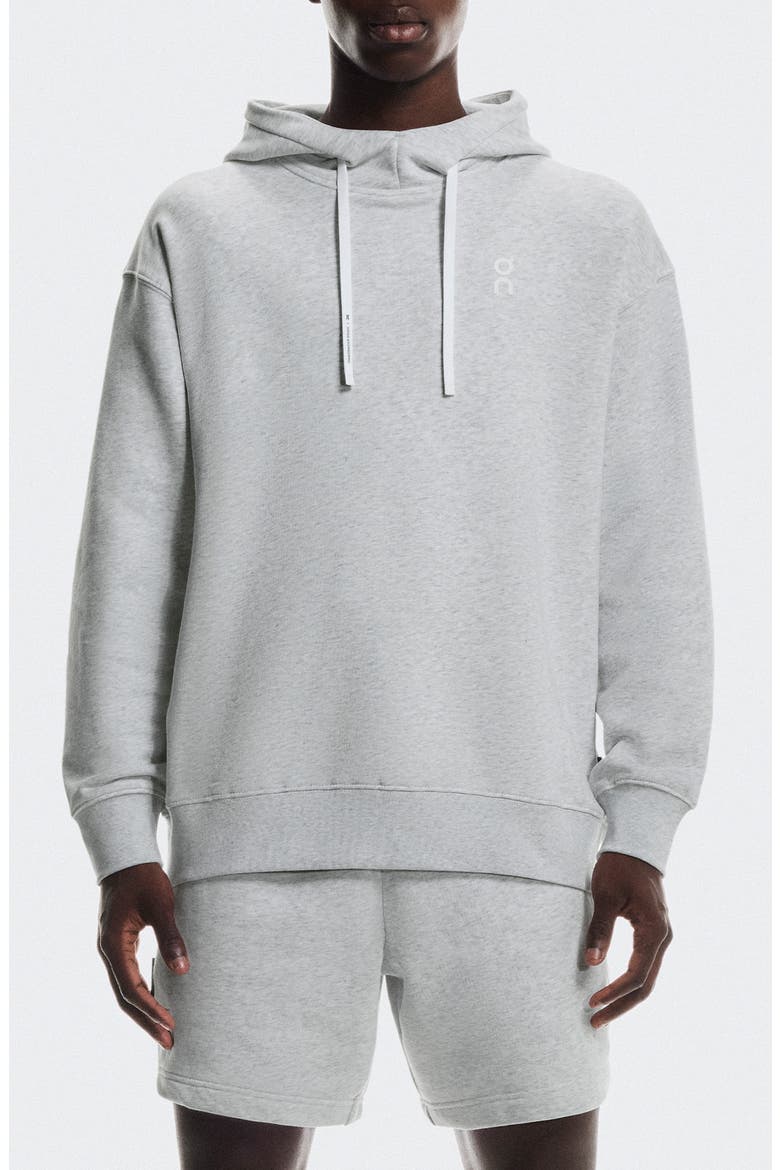 Club Graphic Hoodie, Main, color, HEATHER