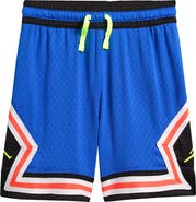 Jordan Kids' Dri-FIT Sport Diamond Mesh Basketball Shorts