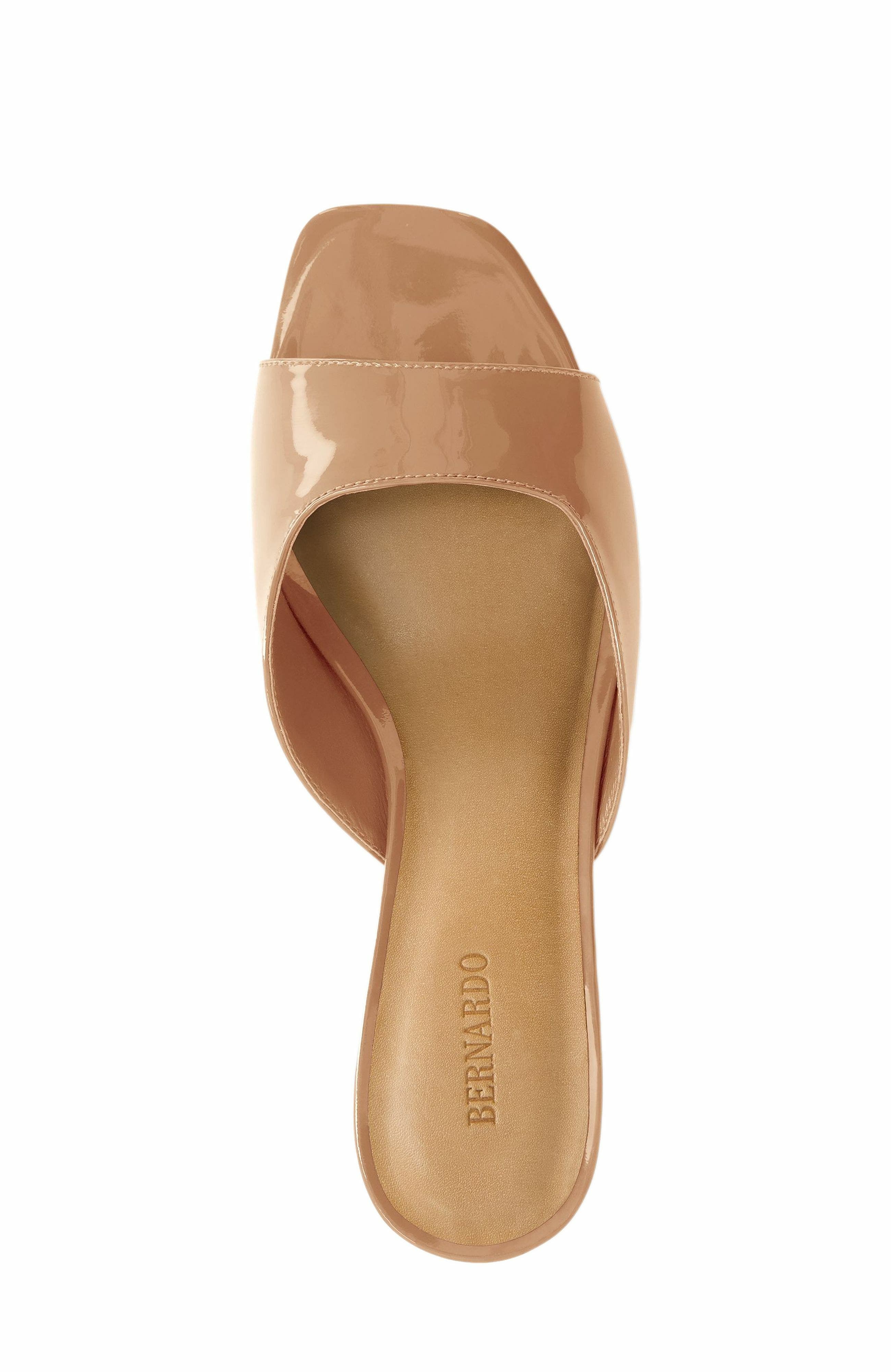 Bernardo Footwear Cenza Kitten Heel Mule, Alternate, color, Dune