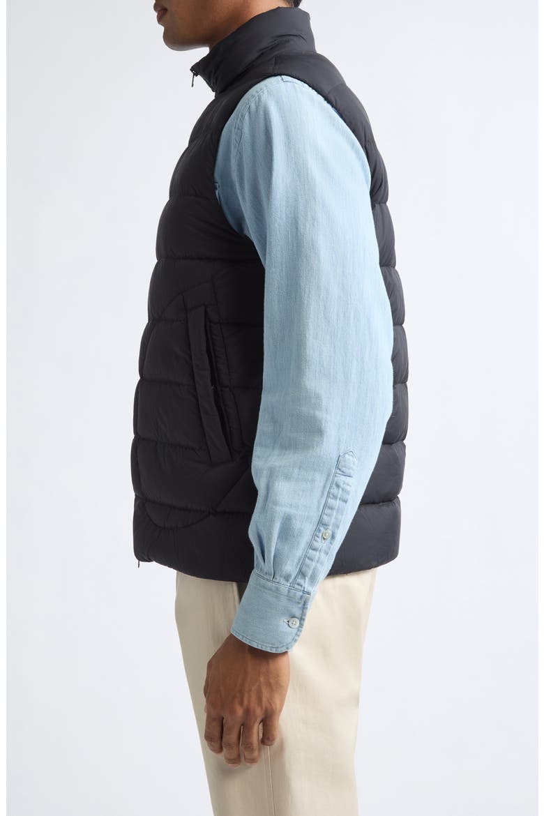 Legend Matte Nylon Down Puffer Vest, Alternate, color, 9300 BLACK