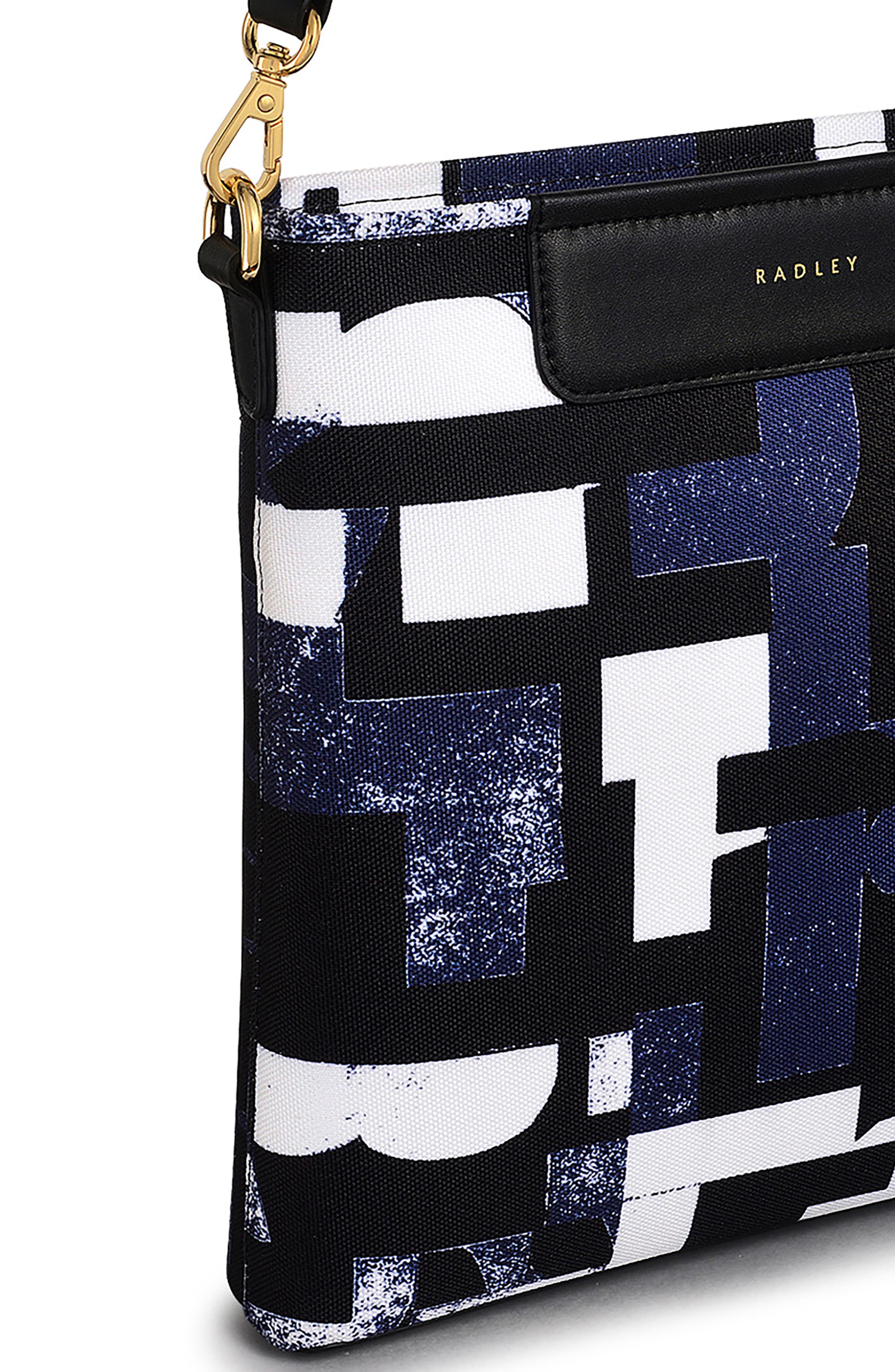 Radley Southwell Gardens - Abstract Geo Ziptop Crossbody Bag, Alternate, color, 