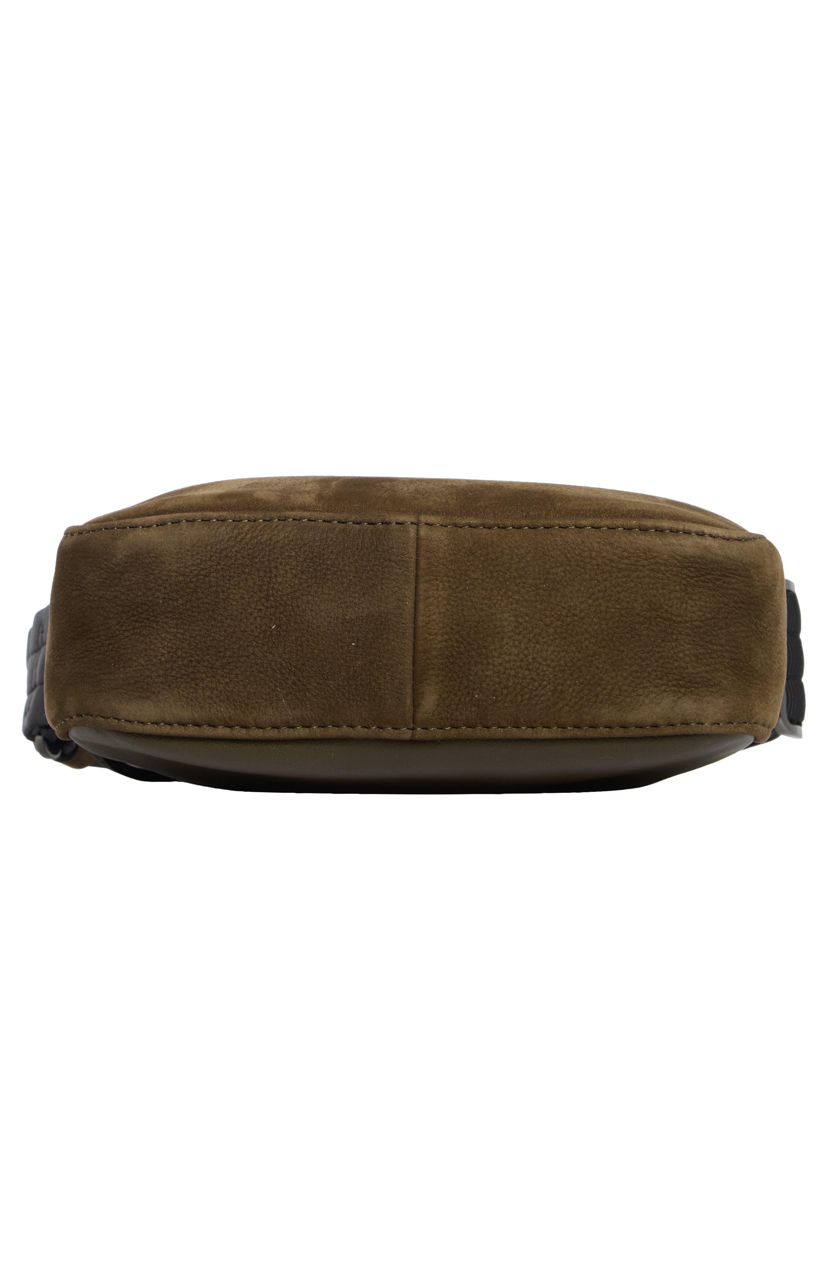 Longchamp LC3D Nubuck Crossbody Bag, Alternate, color, Khaki