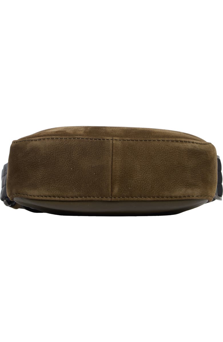 Longchamp LC3D Nubuck Crossbody Bag, Alternate, color, Khaki