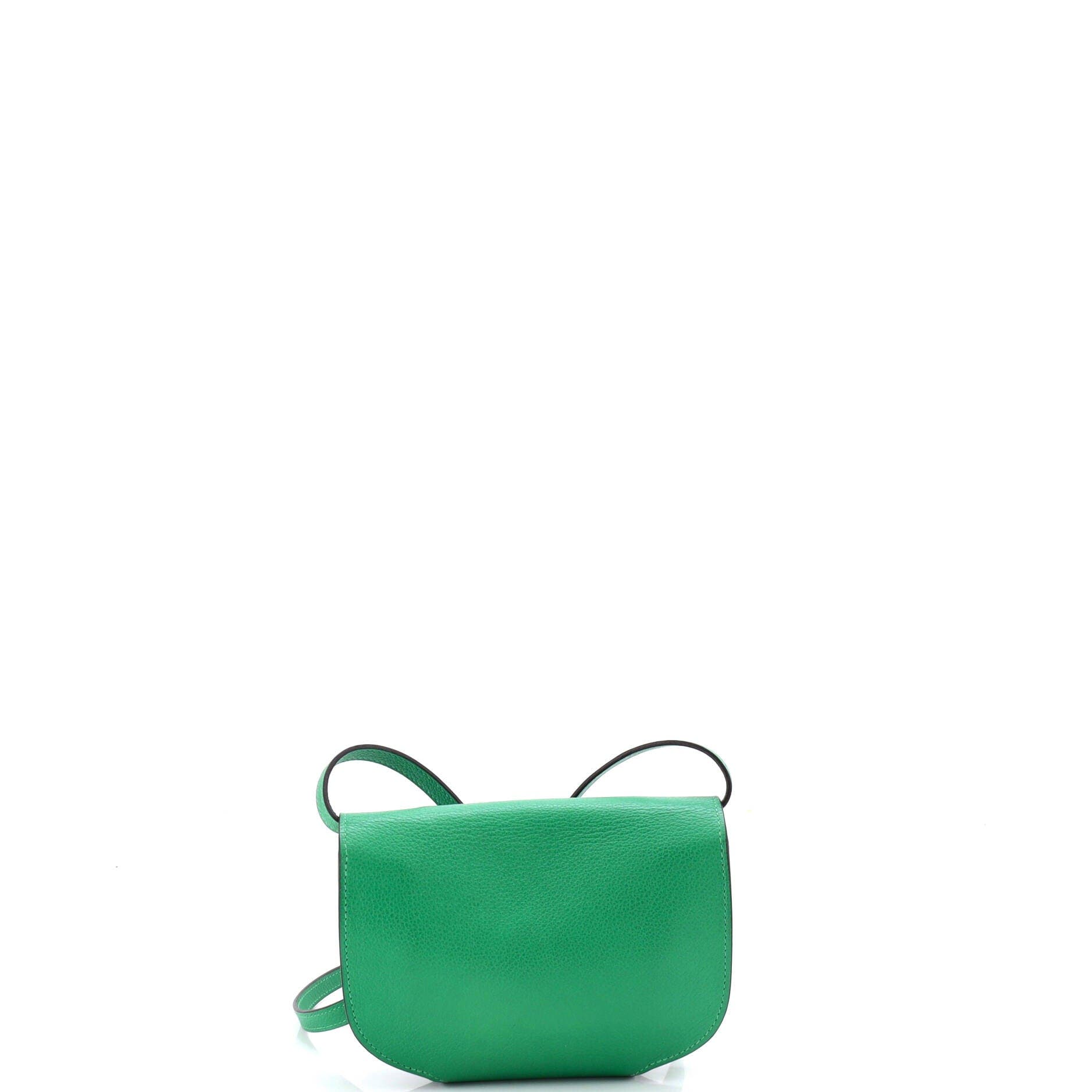 Pre-Owned Hermes Convoyeur Crossbody Bag Evercolor Mini, Alternate, color, Green