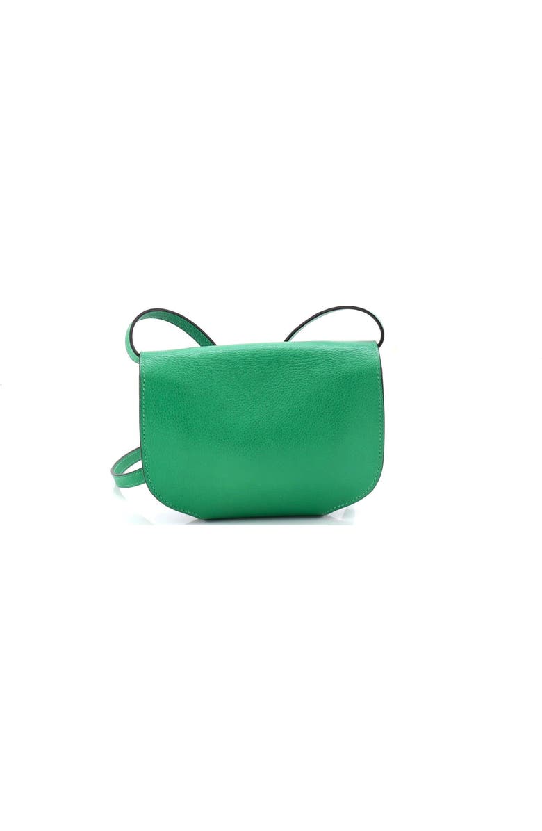 Pre-Owned Hermes Convoyeur Crossbody Bag Evercolor Mini, Alternate, color, Green
