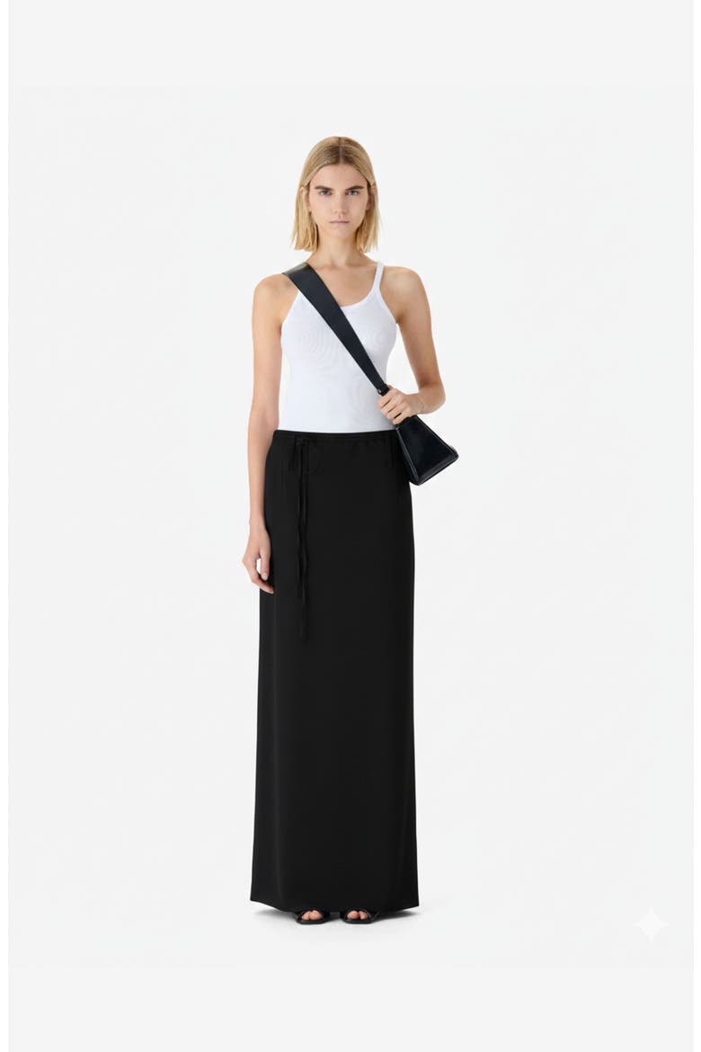 Arline Maxi Skirt, Main, color, Black