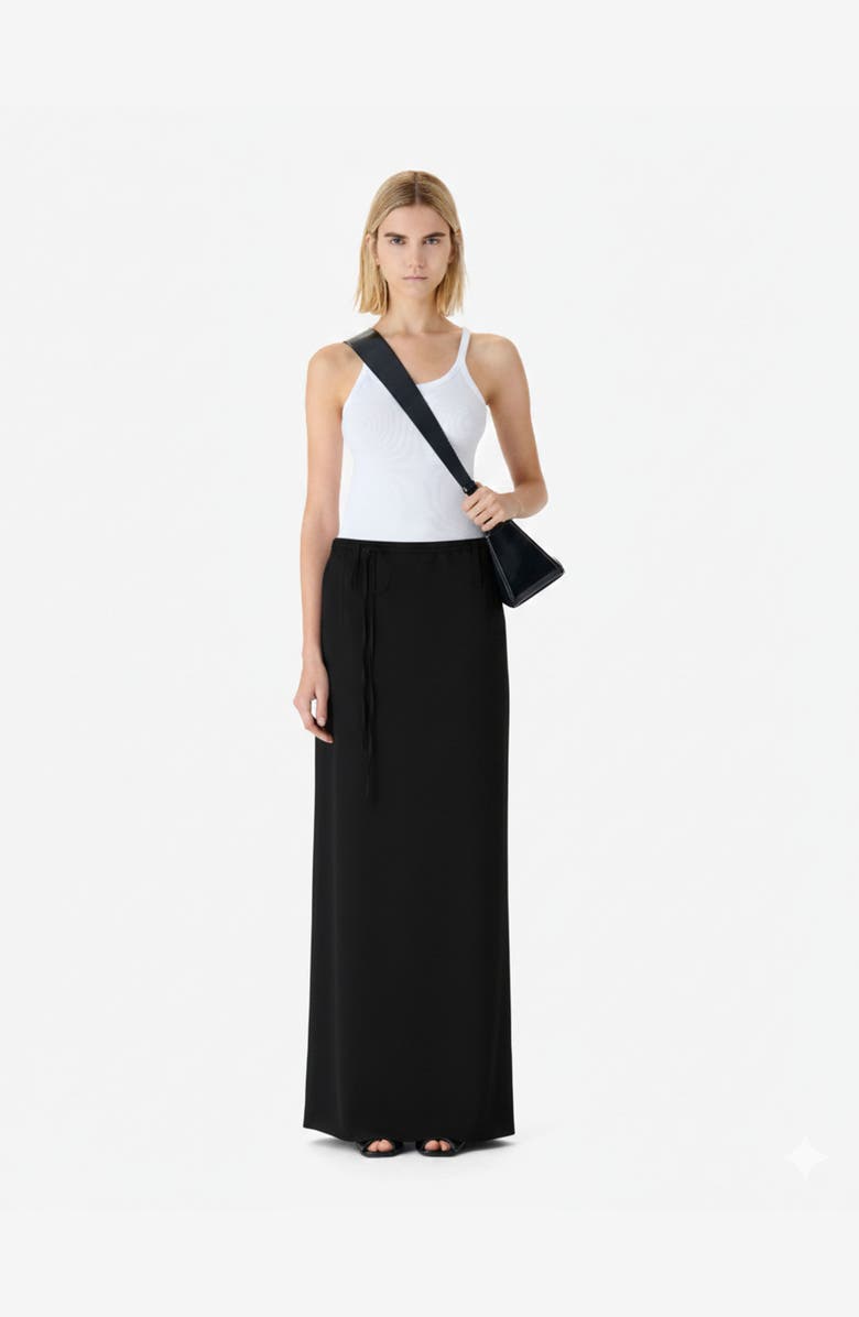 IRO Arline Maxi Skirt, Main, color, Black
