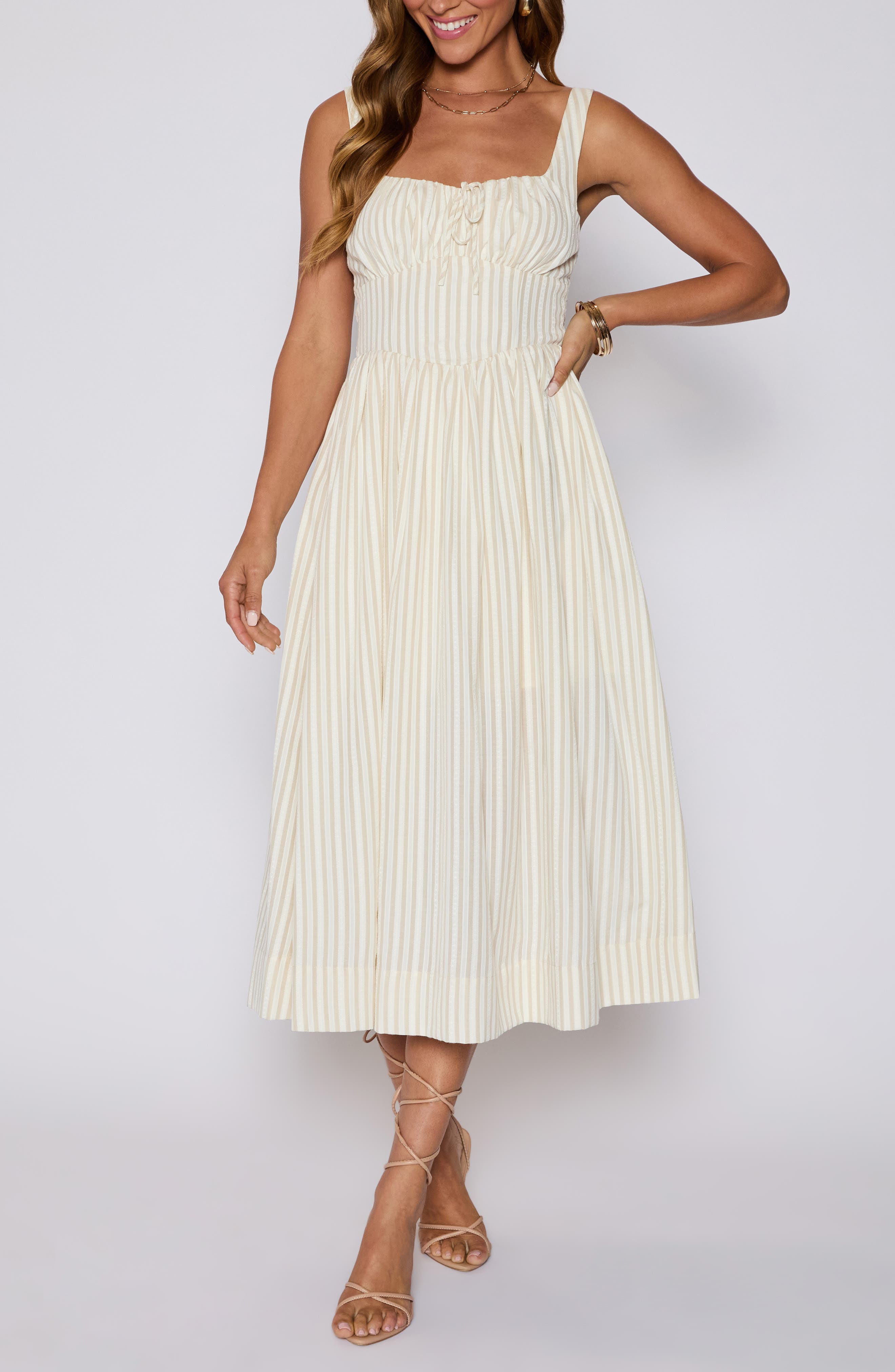 milkmaid dresses in the club The Milkmaid Dress Is The Ultimate Summer Staple