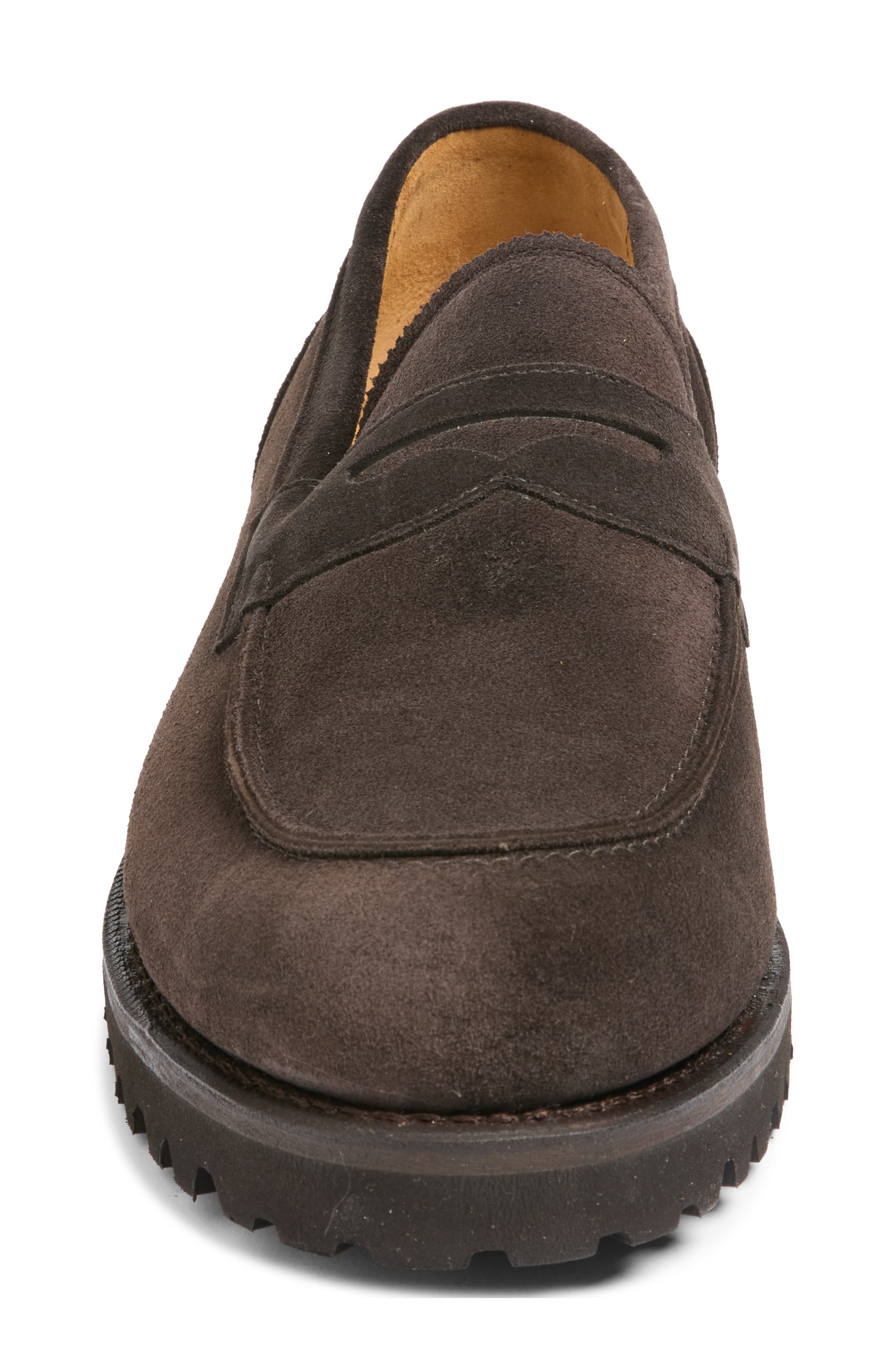 Miller Reserve Vibram Lug Penny Loafer, Alternate, color, BITTER CHOCOLATE