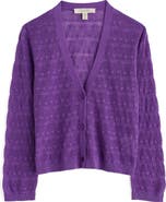 Seasalt Cornwall Sweet Day Pointelle Organic Cotton Cardigan