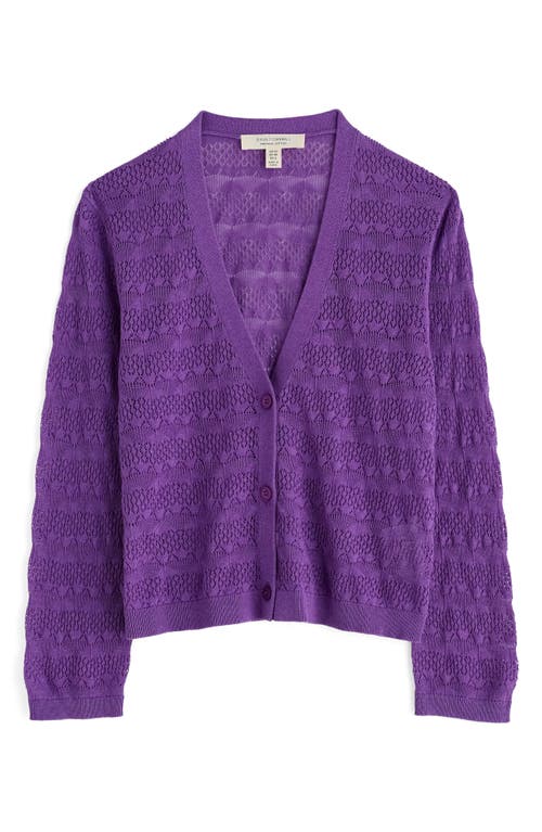 Seasalt Cornwall Sweet Day Pointelle Organic Cotton Cardigan