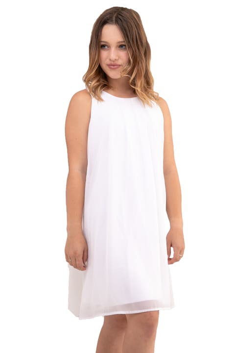 Chiffon Shift Dress (Big Kid)