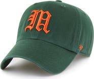 '47 Men's '47 Green Miami Hurricanes Vault Clean Up Adjustable Hat