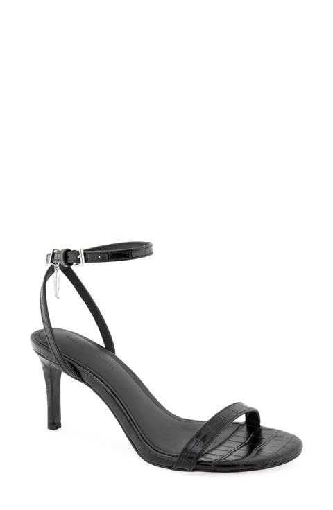 Justine Leather Ankle Strap Sandal