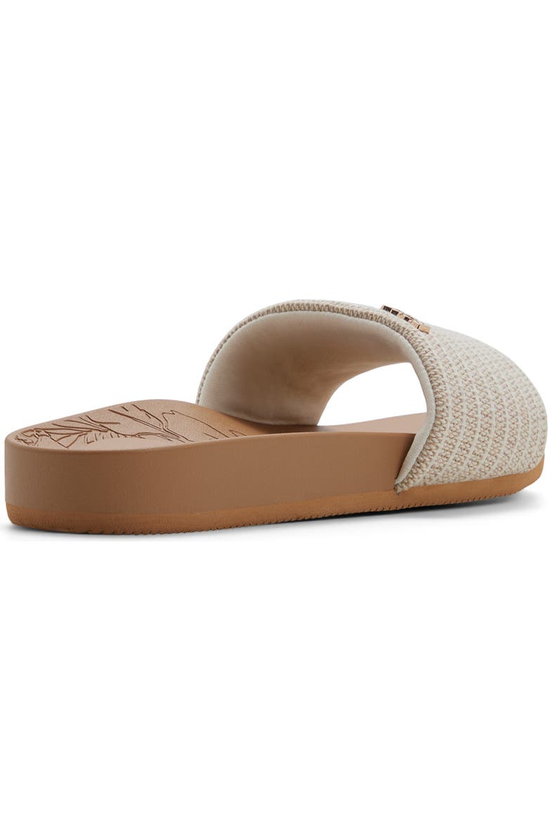 Roxy Nanu Slide Sandal, Alternate, color, Natural