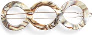France Luxe Triple Circle Tige Boule Barrette