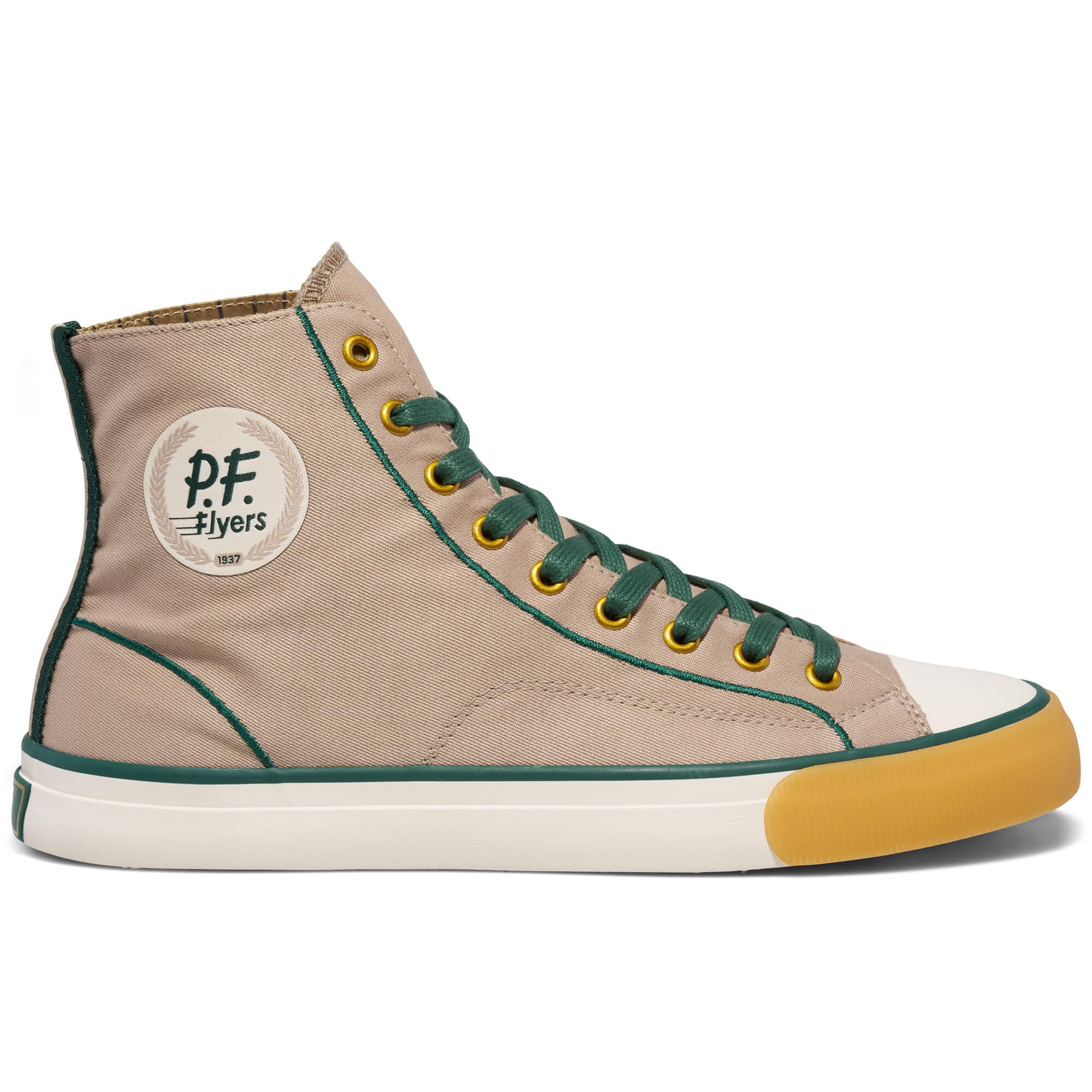 P.F. Flyers All-American Clubhouse High-Top Sneaker, Alternate, color, Gray-Green