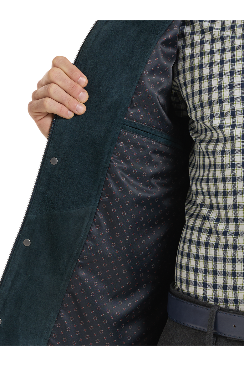 Wool-Shirt Jacket, Alternate, color, Teal