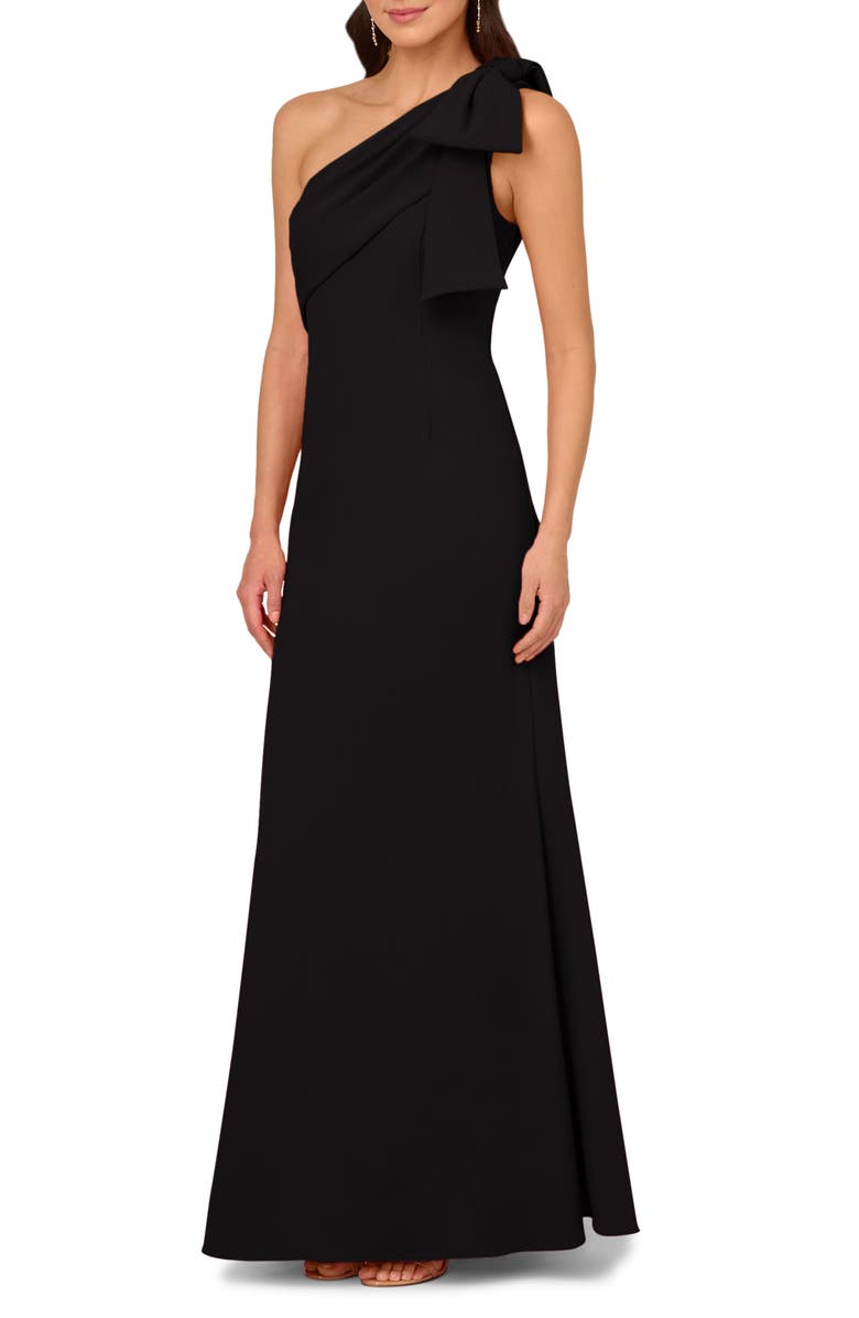 Adrianna Papell One-Shoulder Gown, Main, color, 