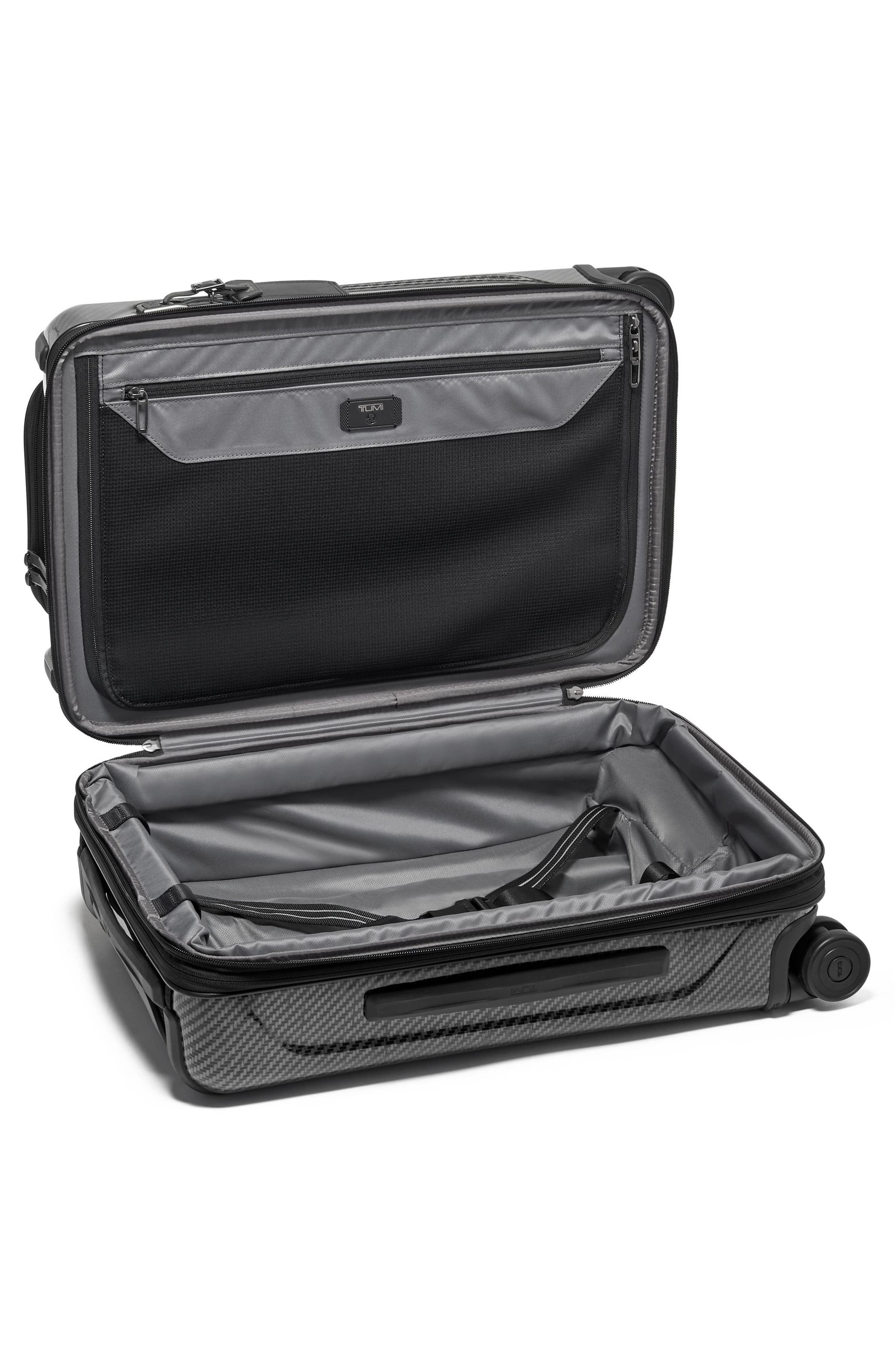 TUMI Tegra-Lite<sup
®</sup
 International Expandable Wheeled Carry-On Bag, Alternate, color, Black/ Graphite