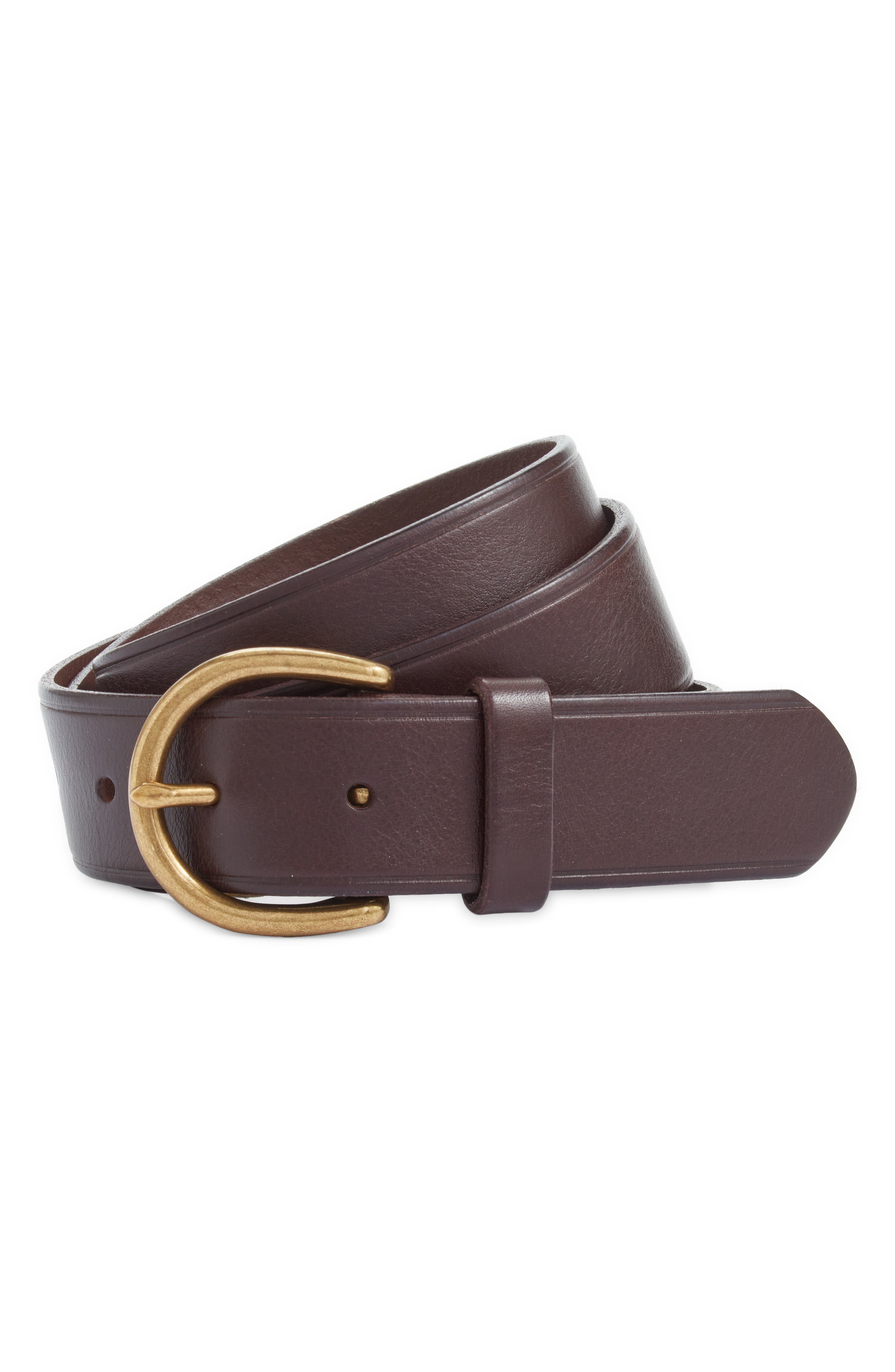 Madewell Medium Perfect Leather Belt (Women) | Nordstromrack