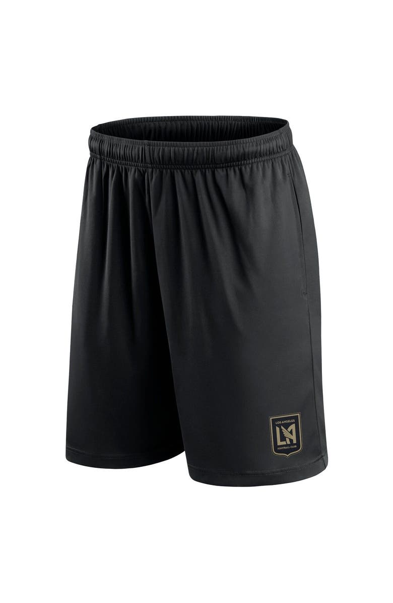 FANATICS Men's Fanatics Branded Black LAFC Primary Team Logo Shorts, Alternate, color, 