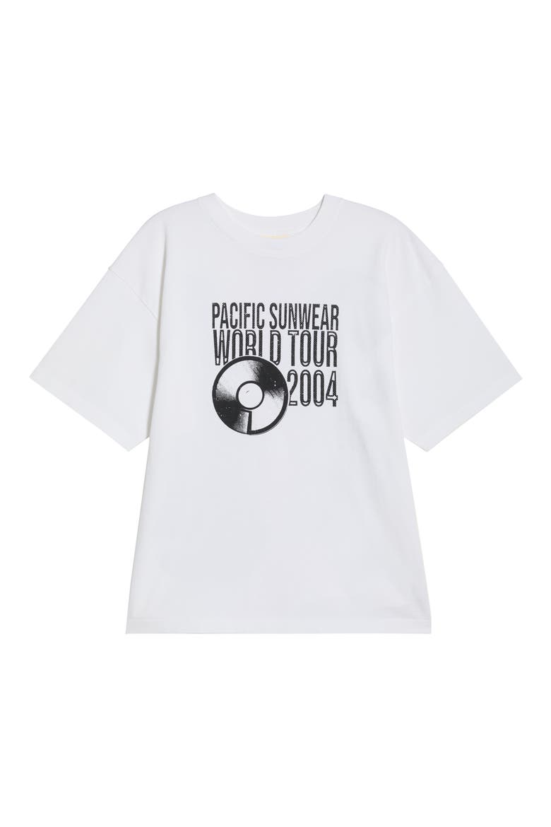 World Tour Graphic T-Shirt, Alternate, color, WHITE