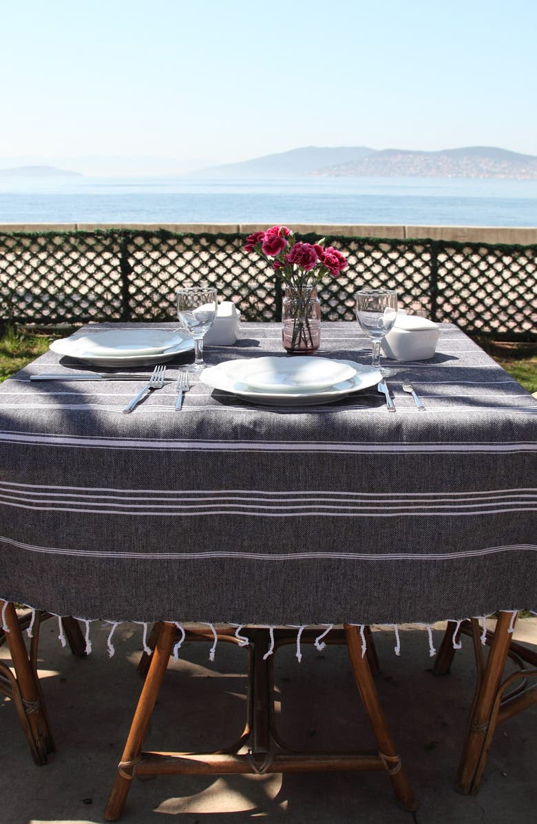 Linum Home Textiles 'Lucky' Turkish Pestemal Towel, Alternate, color,