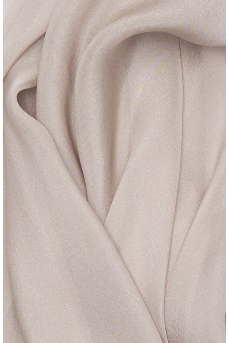 Silk Chiffon Wrap, Alternate, color, GREY SCONCE