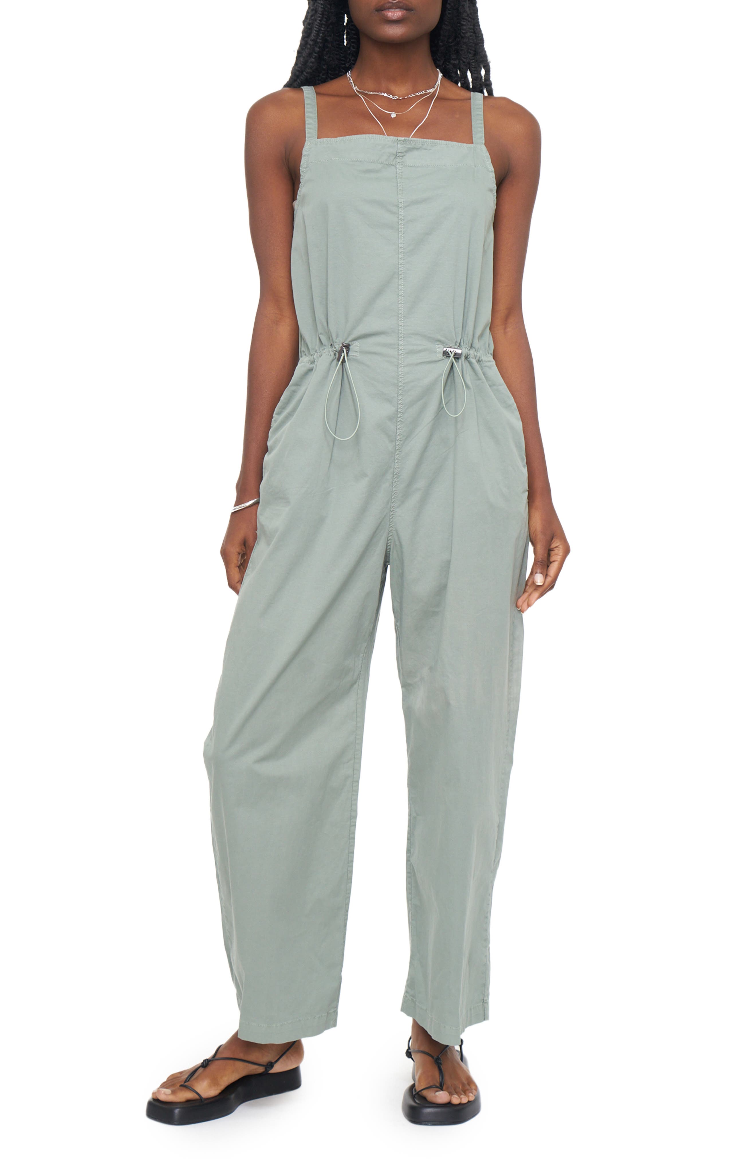 Pistola Adela Wide Leg Stretch Cotton Jumpsuit