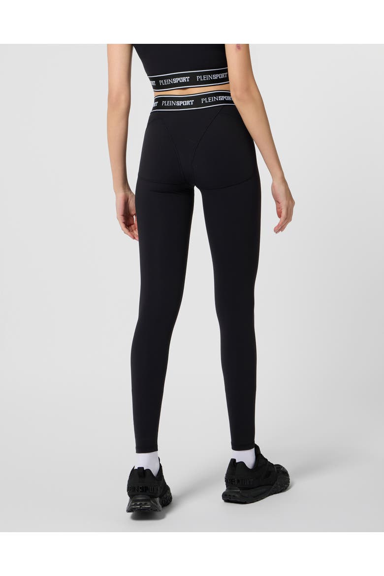 Fleece Jogging Leggings Women, Alternate, color, black