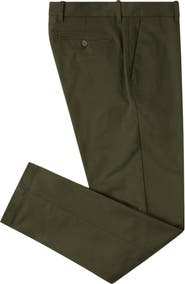 Robert Talbott Douglas Brushed Cotton Chino Pant