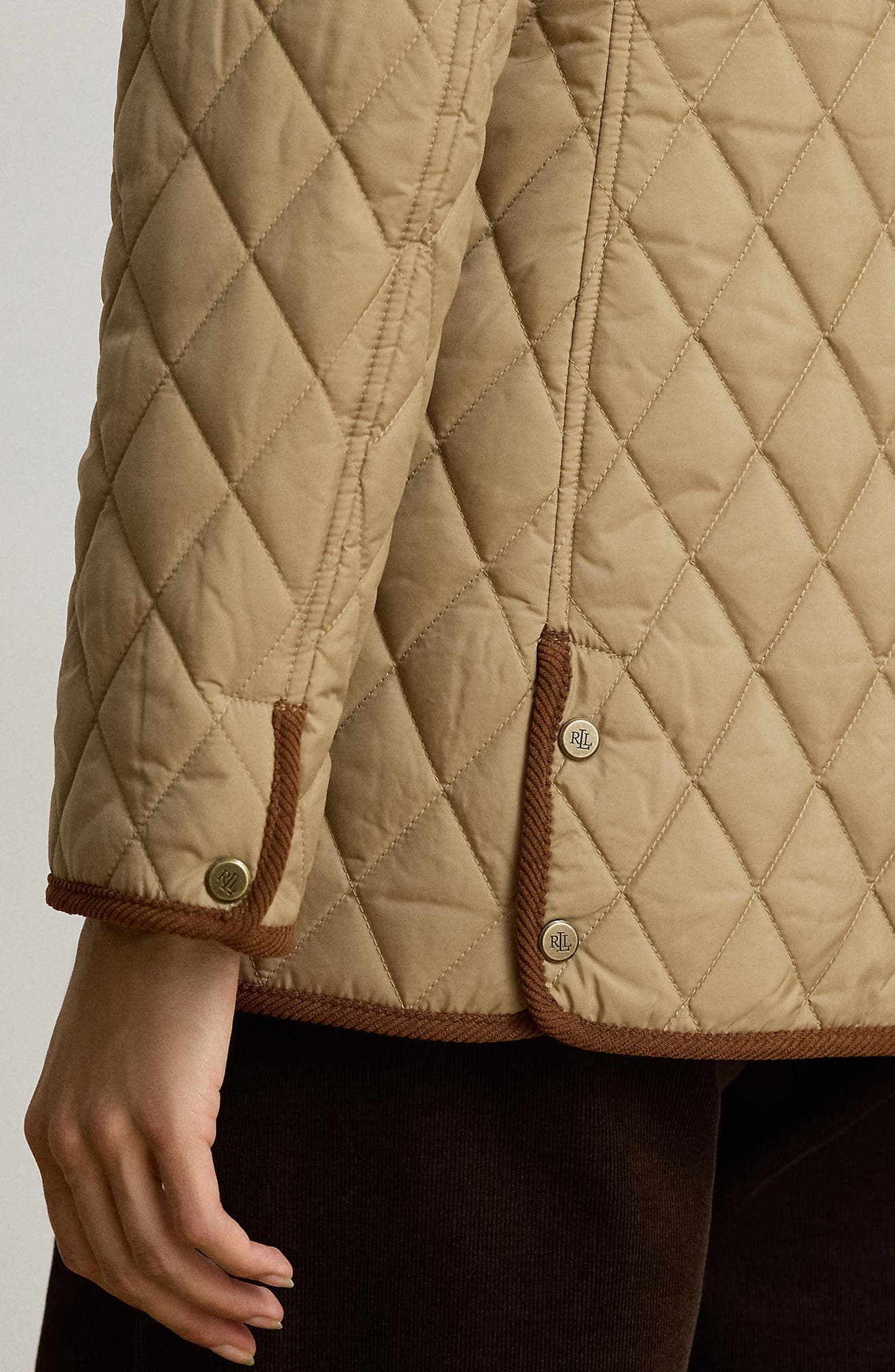Женские куртки Lauren Ralph Lauren Butterpile Crest Quilted Jacket — фото 3